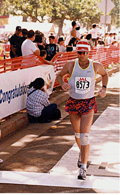 Hono Marathon finish - Click for official website